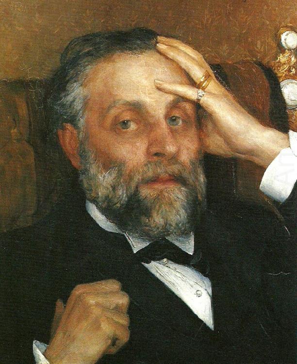 Ernst Josephson Portratt av Pontus Furstenberg oil painting picture